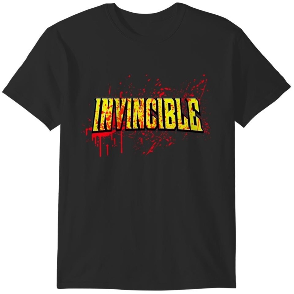 Invincible Blood Splat Logo - Invincible - T-Shirt